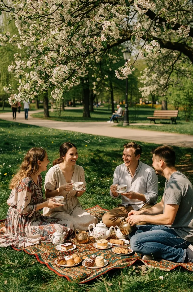 Šilta arbatos puodelio nuotrauka ant medinio stalo ramiam vakaro poilsiui.
