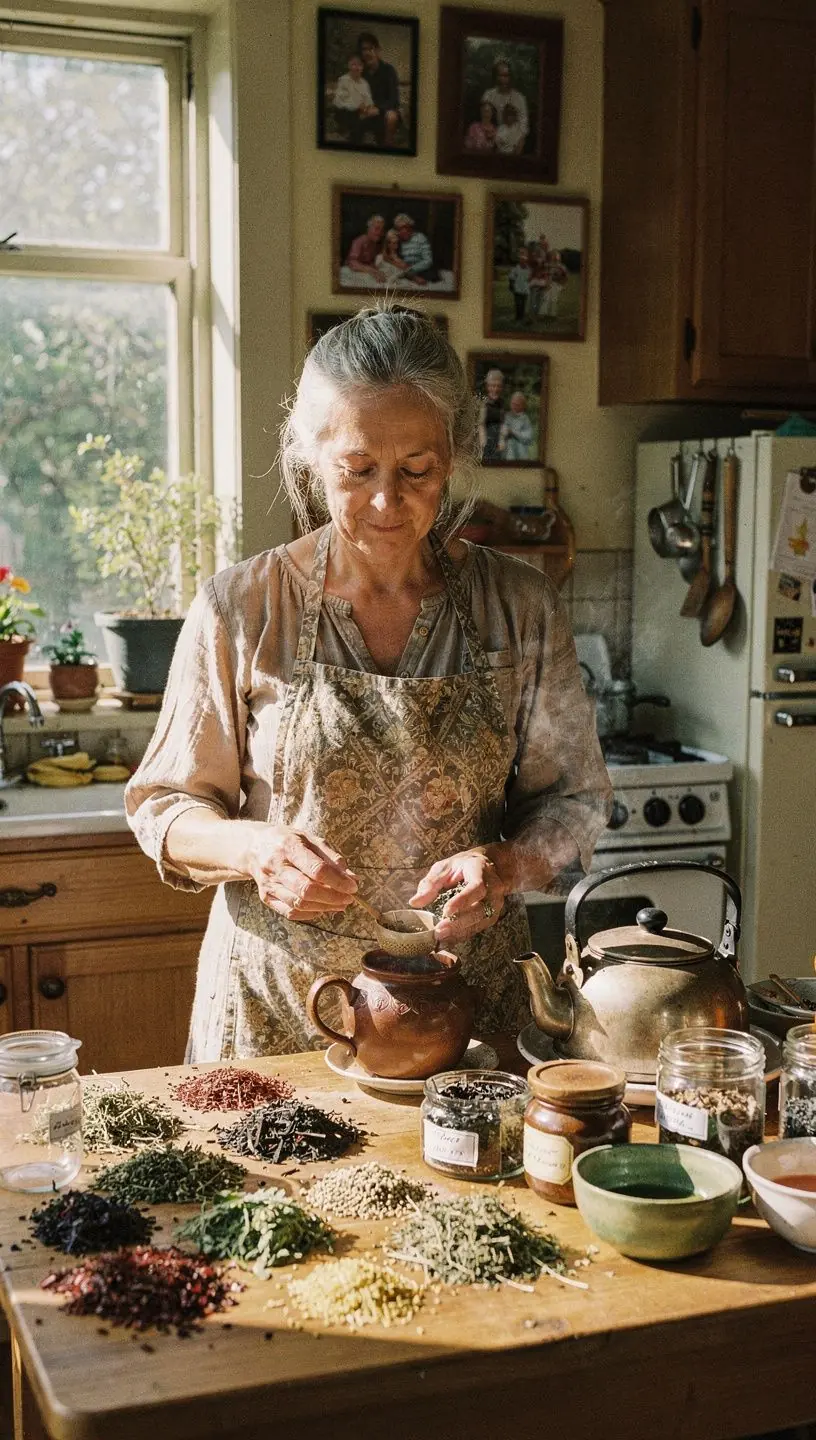 Stilingas darbo stalas su arbatos puodeliu ir užrašų knygele, skatinantis produktyvumą be streso.